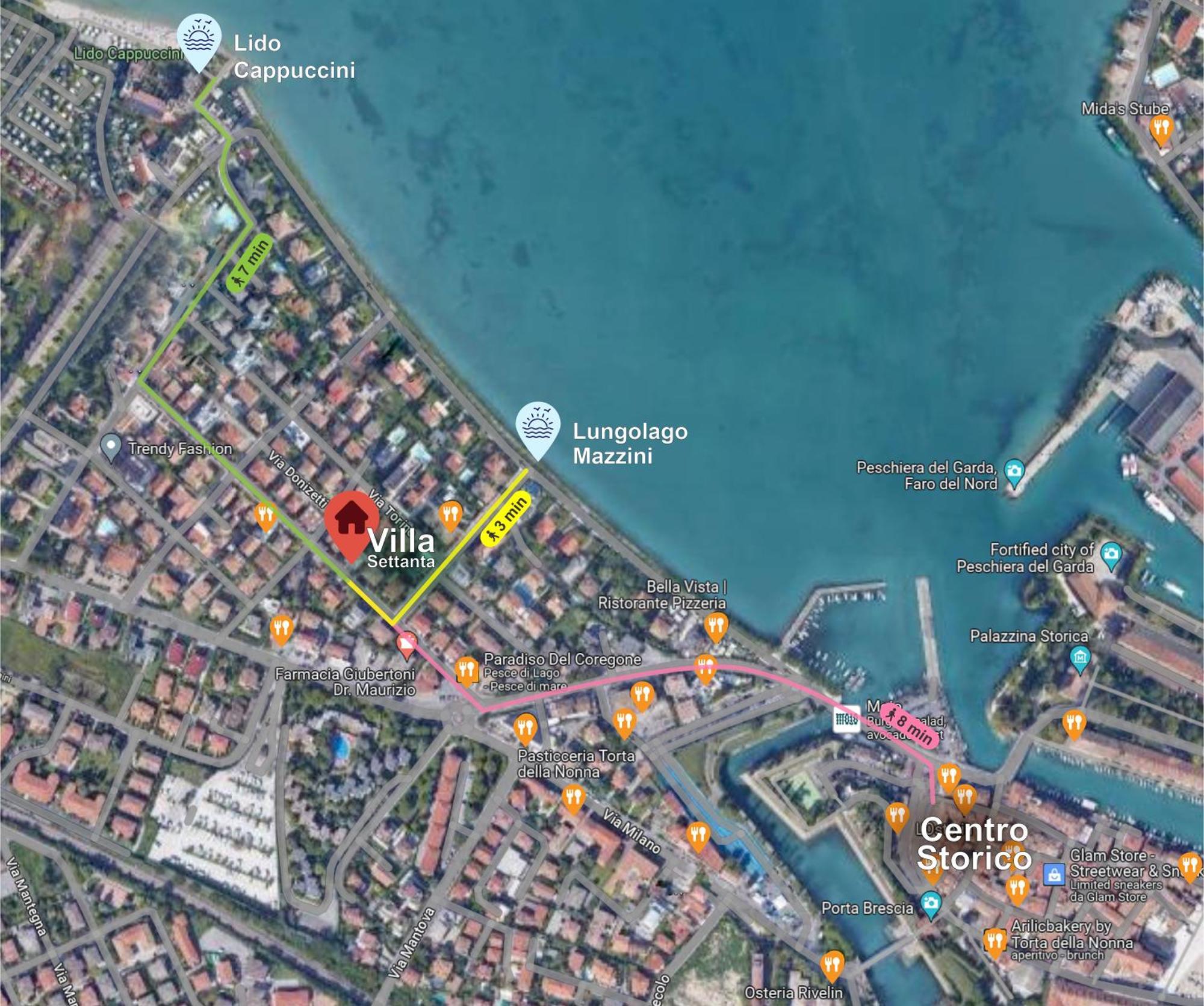Villa 70 Peschiera del Garda Bagian luar foto